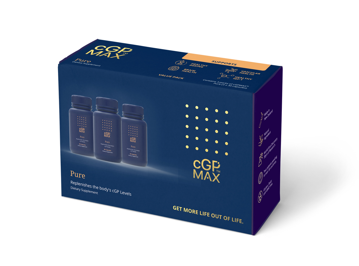 cGPMAX Pure Triple Pack (3 x 30 Capsules)-cGPMAX-Matakana Pharmacy