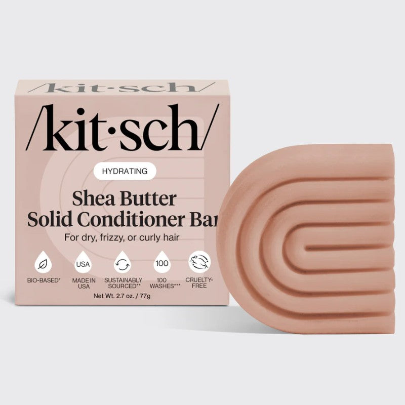 Shea Butter Hydrating Solid Conditioner Bar-KITSCH-Matakana Pharmacy
