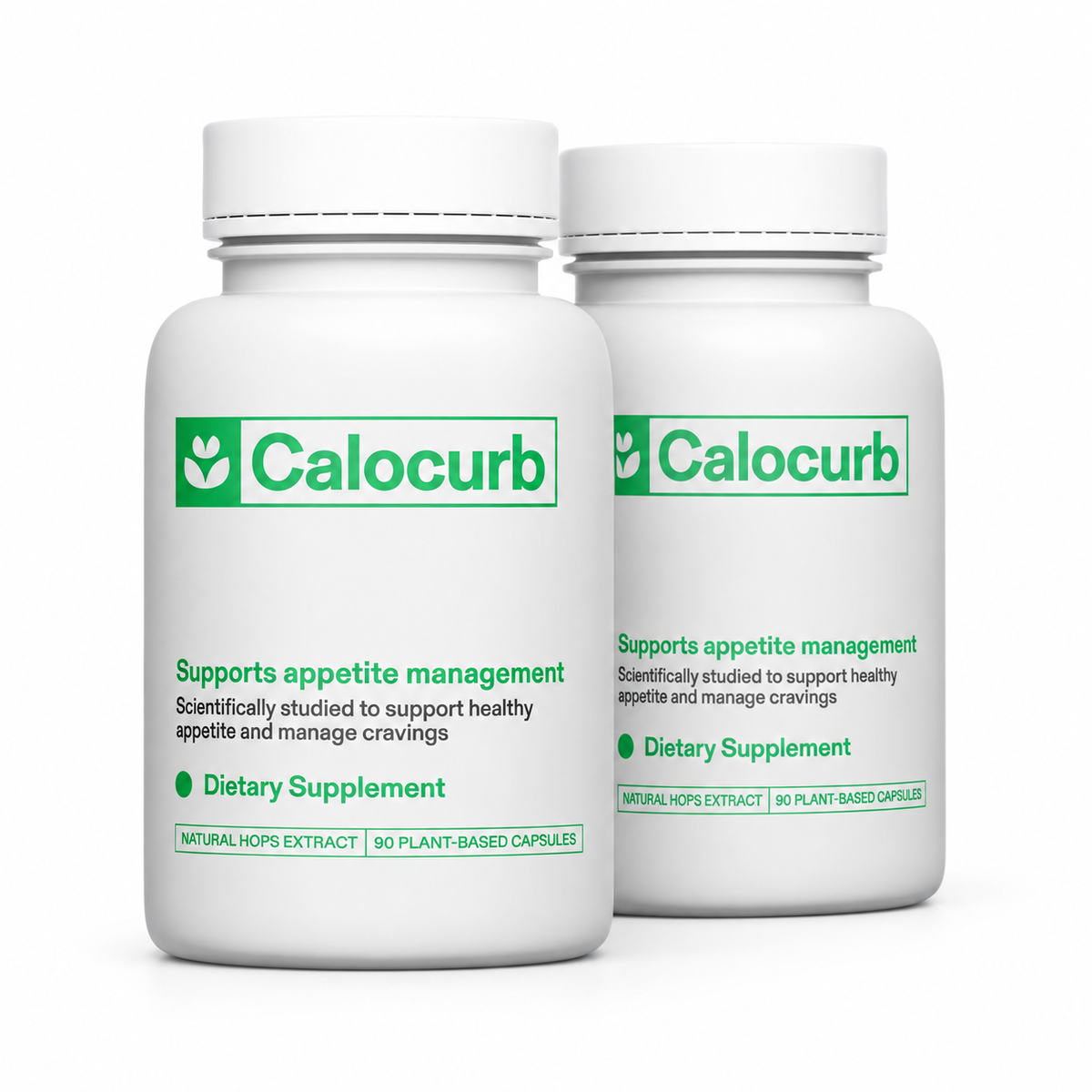 Calocurb double pack, two 90 capsule bottles