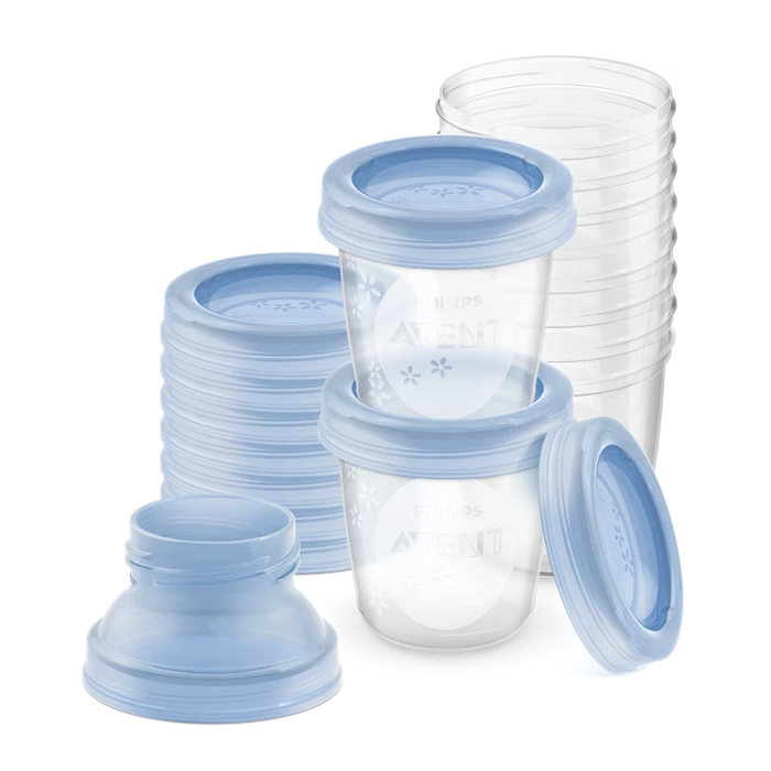 Philips Avent Milk Storage Cups 180ml 10 pack | Matakana Pharmacy