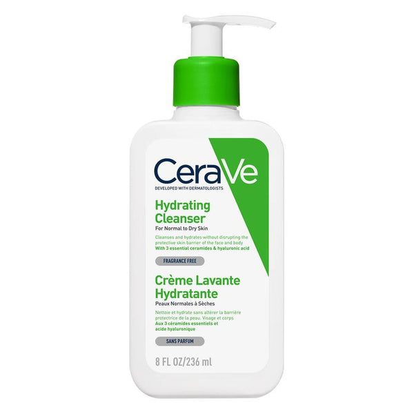 CeraVe Hydrating Cleanser 236ml, front of pack