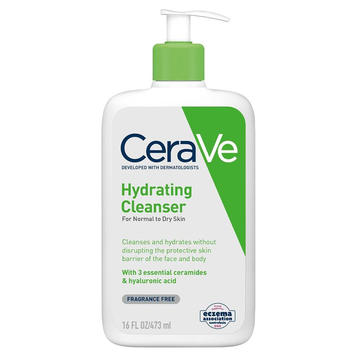 CeraVe Hydrating Cleanser 473ml, front of pack