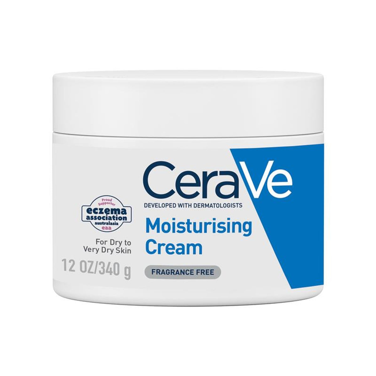 CeraVe Moisturising Cream 340g, front of pack