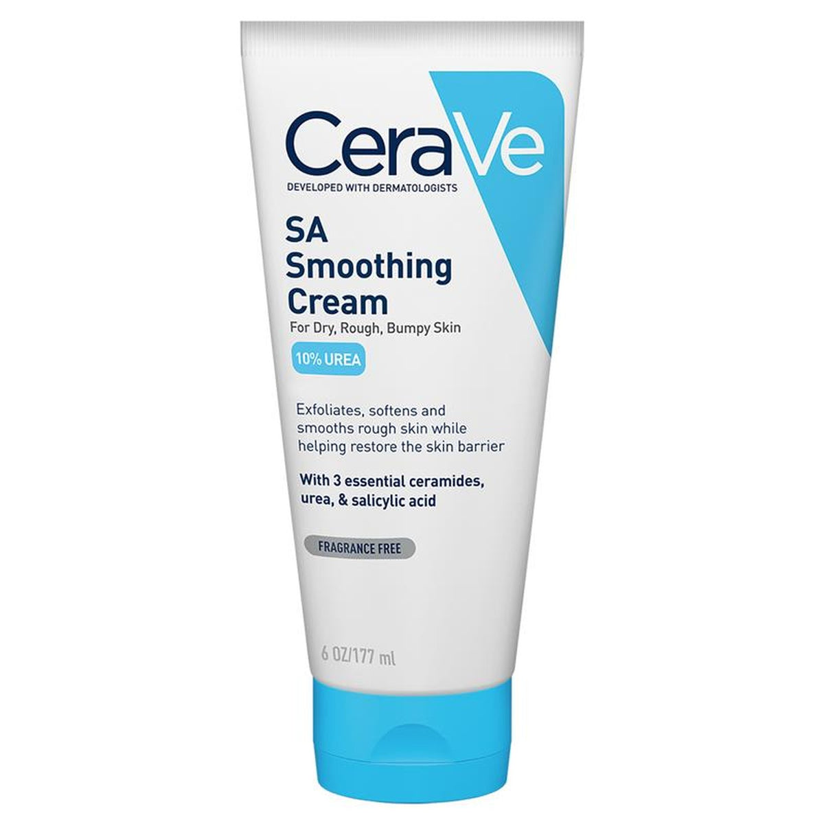CeraVe Salicylic Acid Smoothing Cream 170g, front of pack