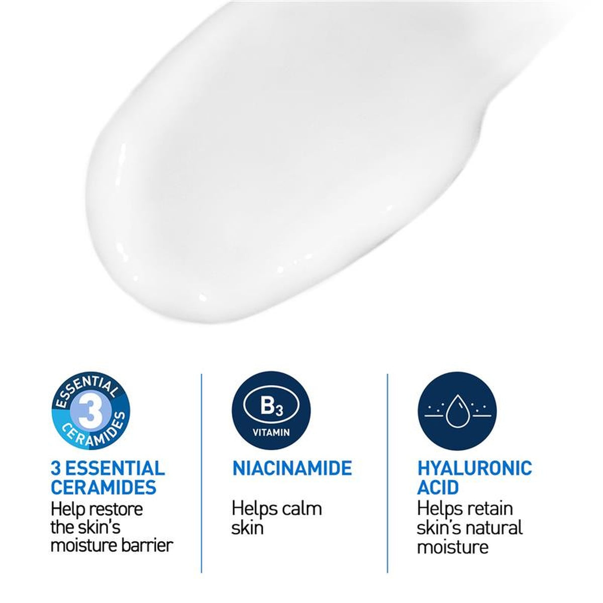 CeraVe Facial Moisturising Lotion PM 52ml, how it works