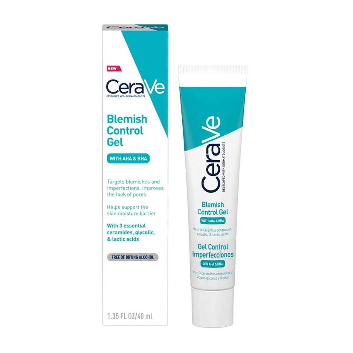 CeraVe Blemish Control Gel 40ml, key ingredients