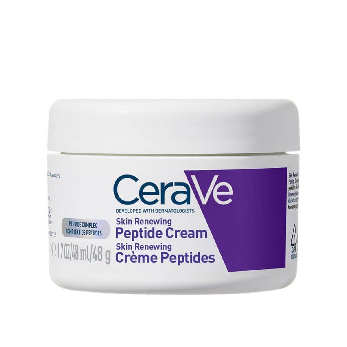 CeraVe Skin Renewing Peptide Cream 48g, front of pack