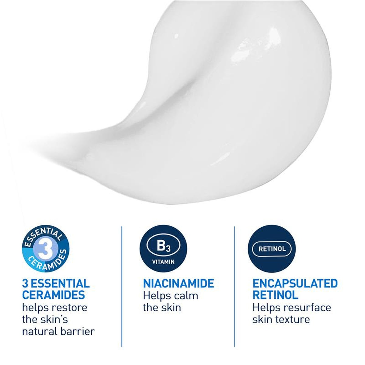 CeraVe Resurfacing Retinol Serum 30ml, how it works
