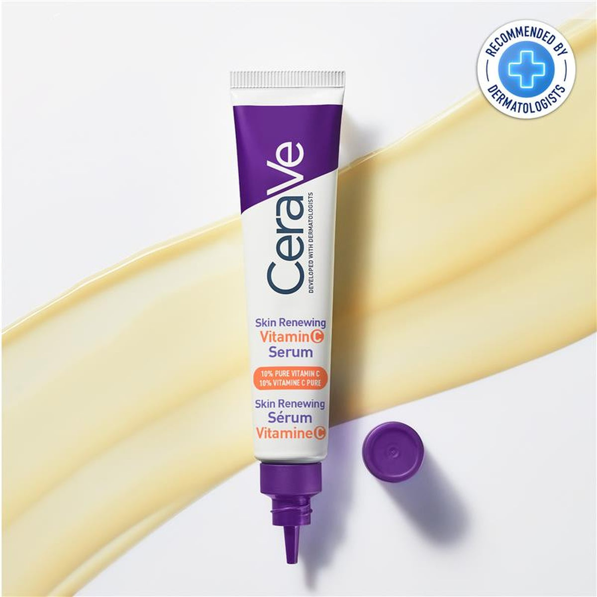 CeraVe Skin Renewing Vitamin C Serum 30ml, how it works