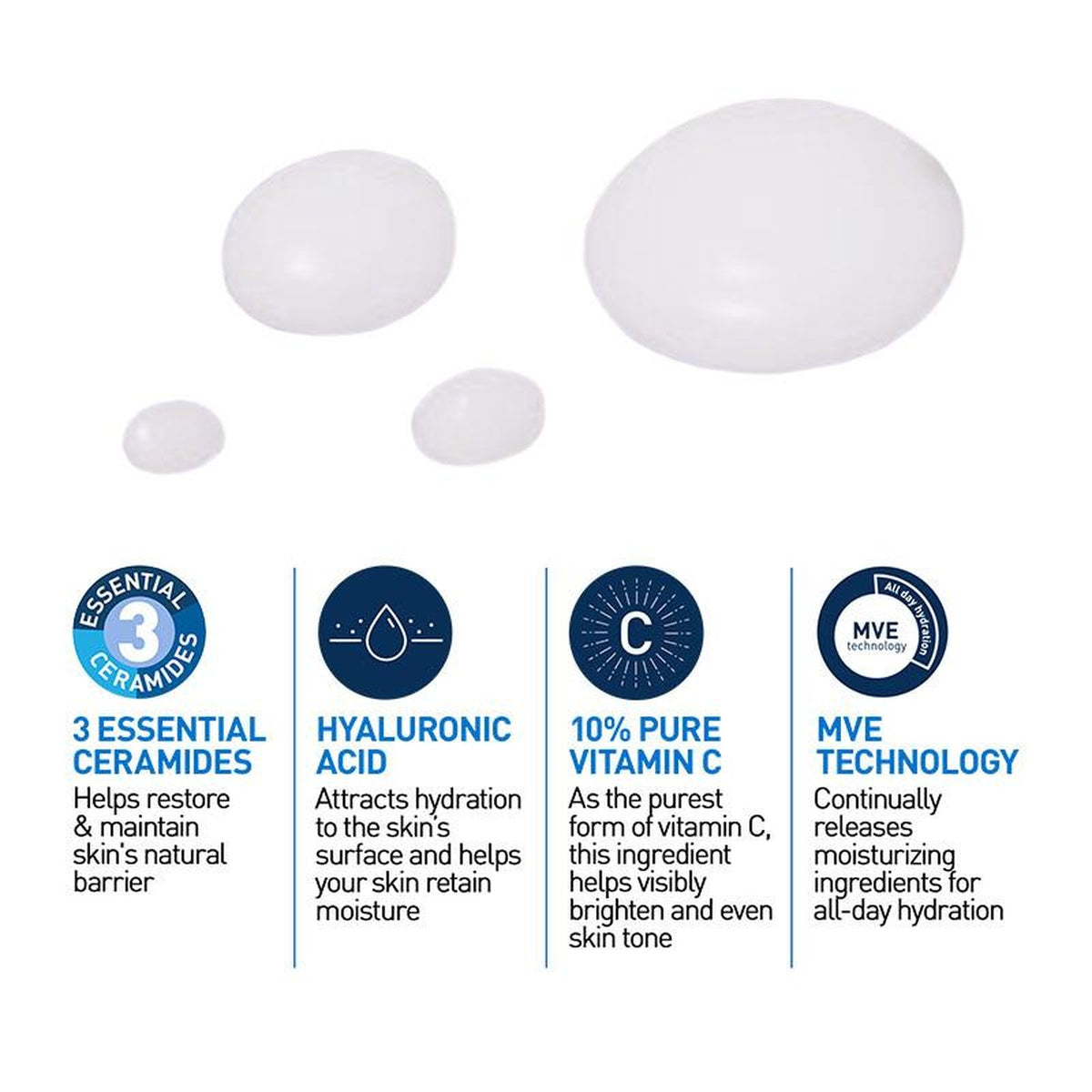 CeraVe Skin Renewing Vitamin C Serum 30ml, ingredients panel