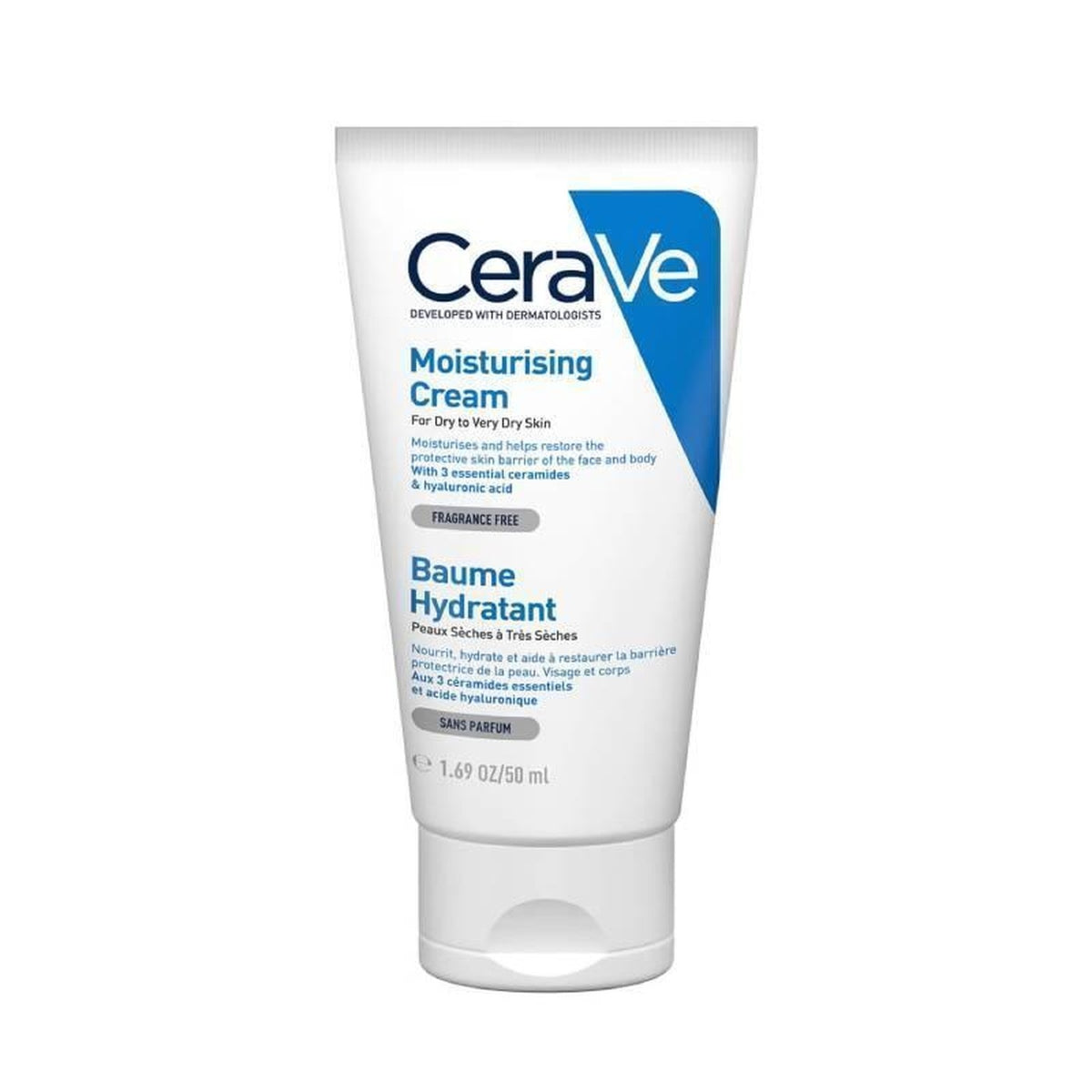 CeraVe Moisturising Cream Mini 50ml, front of pack
