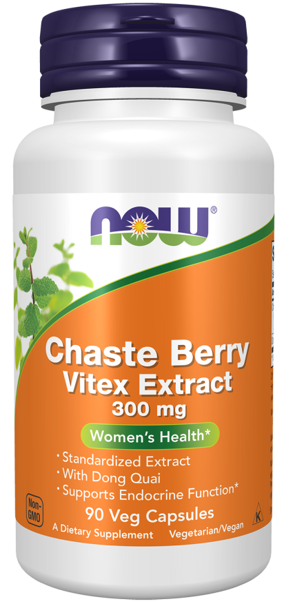 Image of Chaste Berry Vitex Extract 300mg 90vcaps