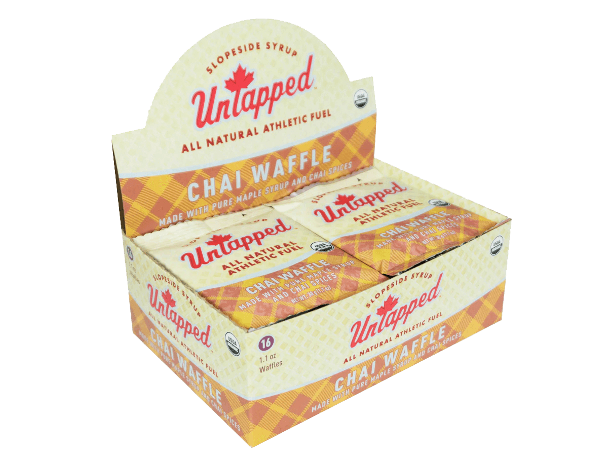 UnTapped Waffles Chai Waffle Box of 16