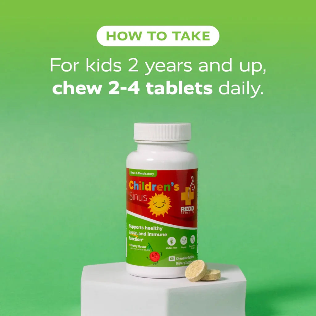 image of Children's Sinus Support 60tabs dosage