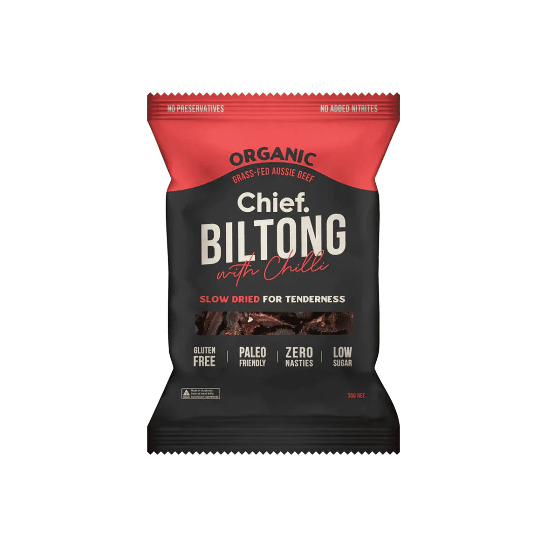Biltong Sampler 3 x 30g-Chief-Matakana Pharmacy