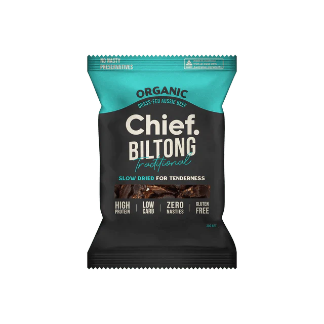 Biltong Traditional 30g | CHIEF-Chief-Matakana Pharmacy