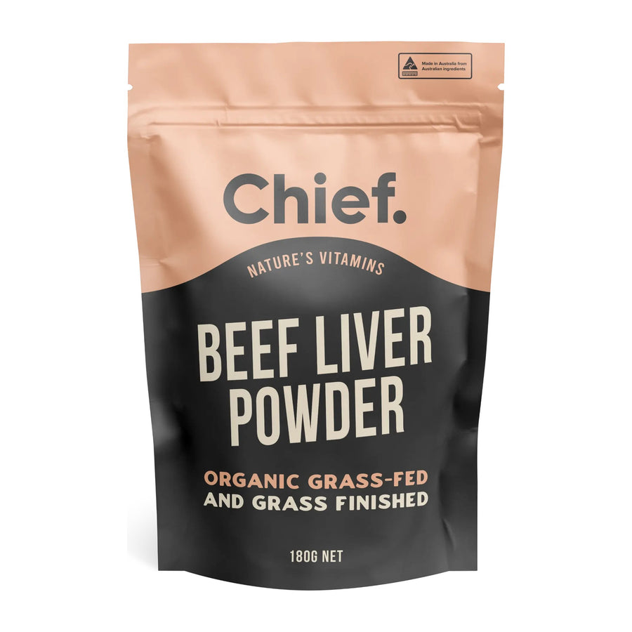 Chief Nutrition Beef Liver Powder 180g