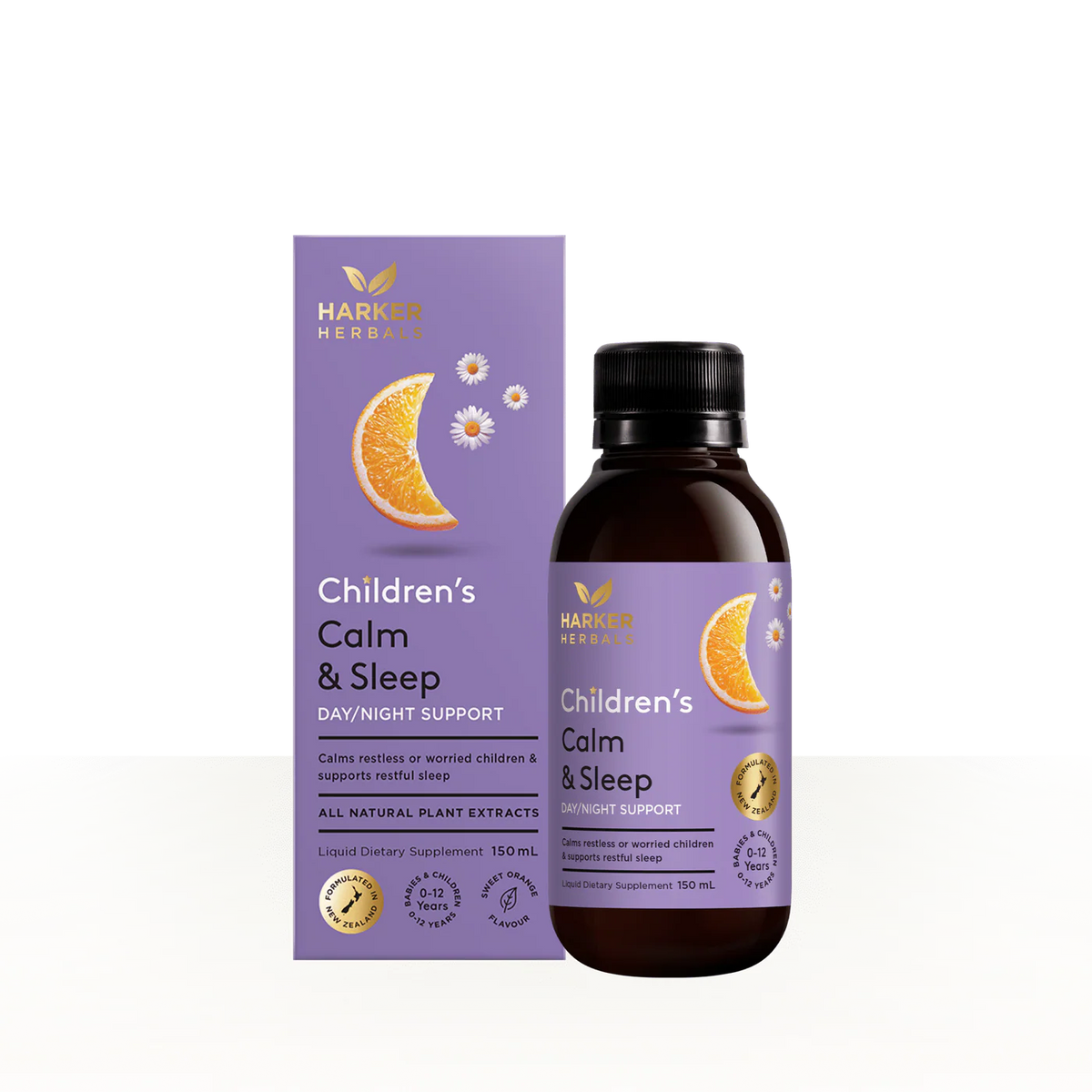 HARKER HERBALS Children Calm & Sleep 150ml-Harker Herbals-Matakana Pharmacy