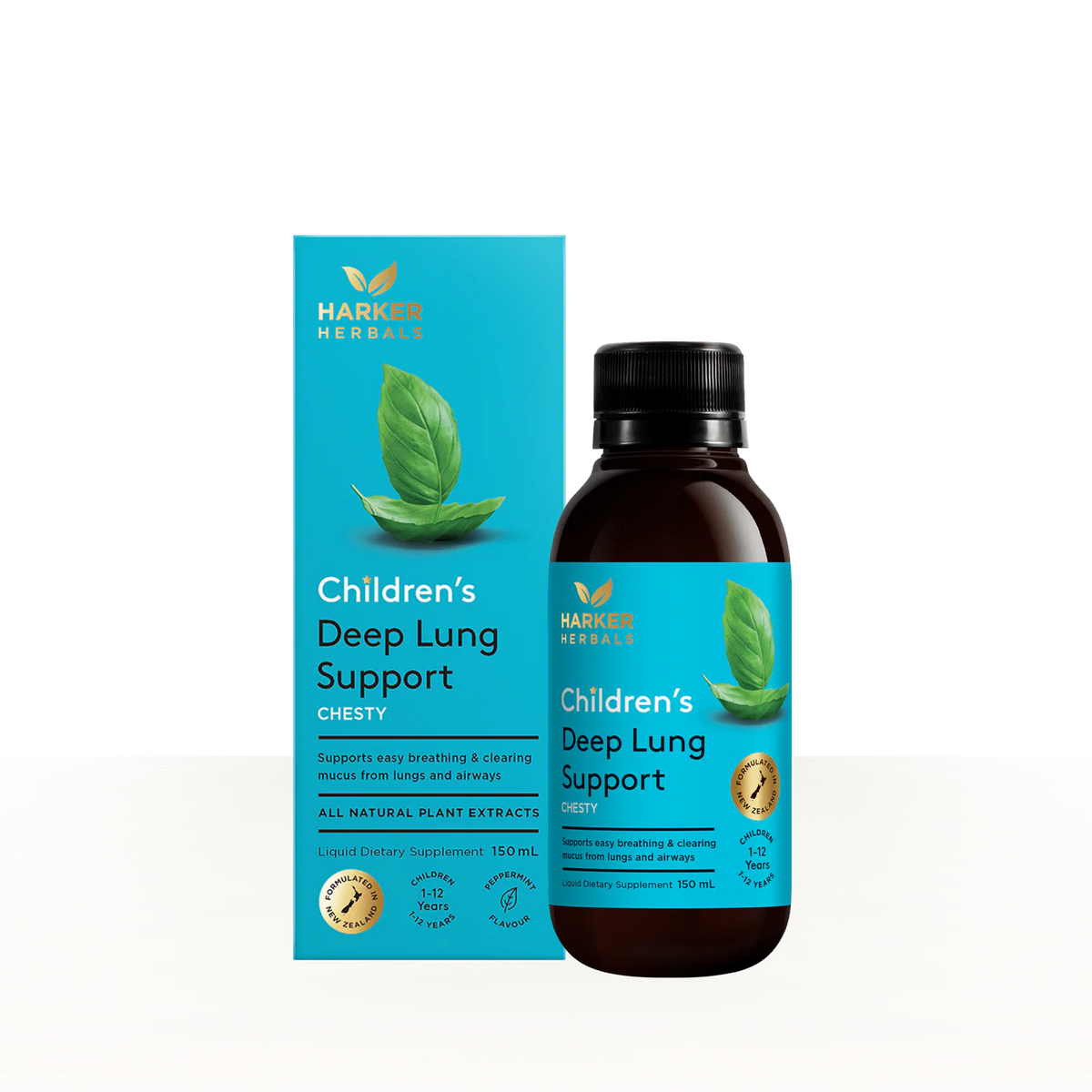 Deep Lung Support Child 150ml-Harker Herbals-Matakana Pharmacy