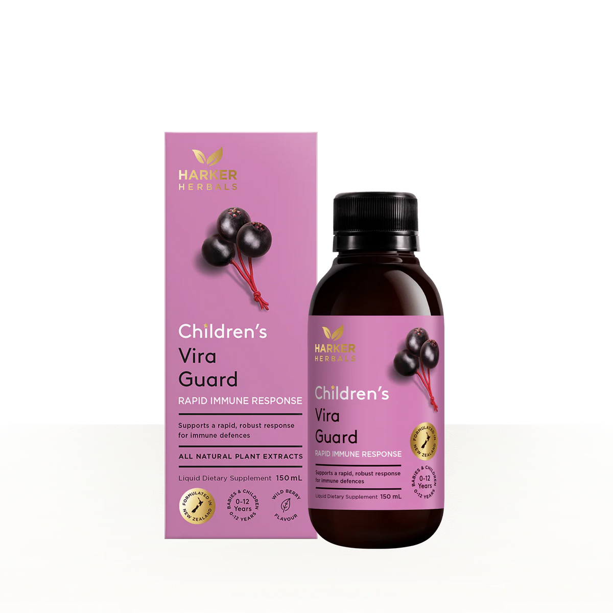 Children Vira Guard 150ml-Harker Herbals-Matakana Pharmacy