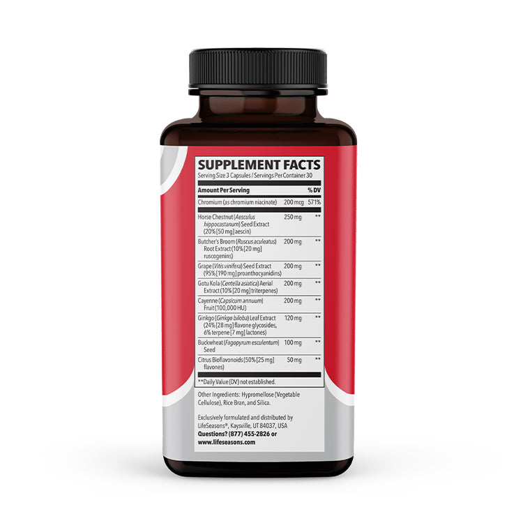 Image of Circulari-T 90vcaps supplement facts