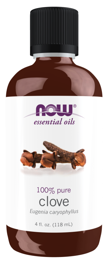 NOW Pure CLOVE OIL (Eugenia Caryophyllus) 118ml-Matakana Pharmacy