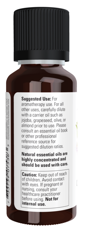 Image of NOW Pure CLARY SAGE OIL (Salvia Sclarea) suggested use