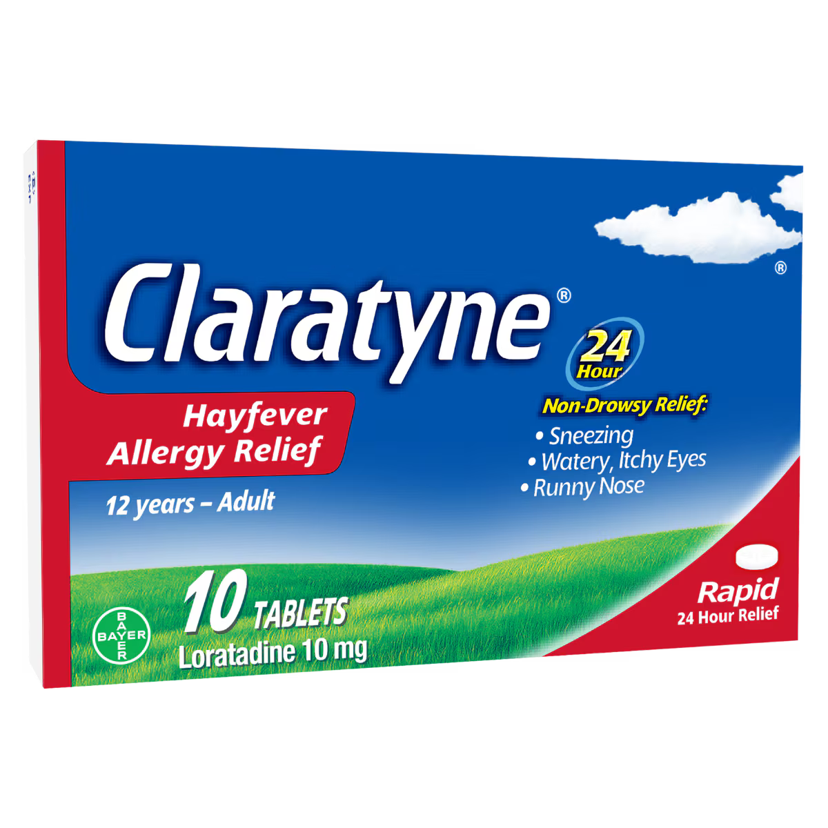 Claratyne Tabs 10mg 10 Tablets-Bayer-Matakana Pharmacy
