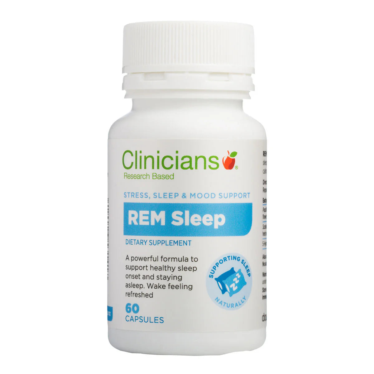 REM Sleep 60 Capsules | Clinicians-Clinicians-Matakana Pharmacy