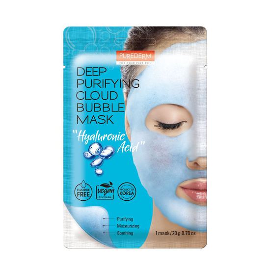 Image of purederm deep purifying cloud bubble mask