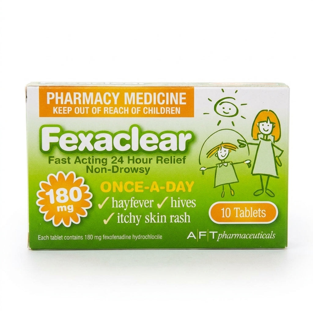 FEXACLEAR 180mg 10s