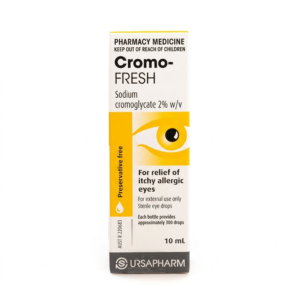 Cromo-Fresh Eye Drops 20MG/ML 10ml