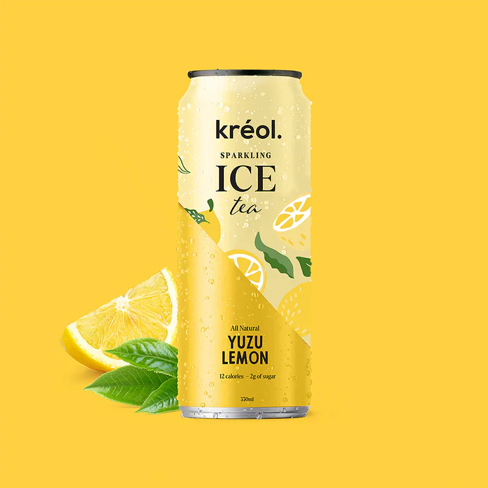 Ice Tea Yuzu Lemon Carton 12x330ml-Matakana Pharmacy