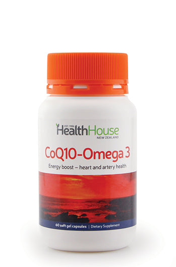 CoQ10 - Omega 3 60 Capsules-Matakana Pharmacy