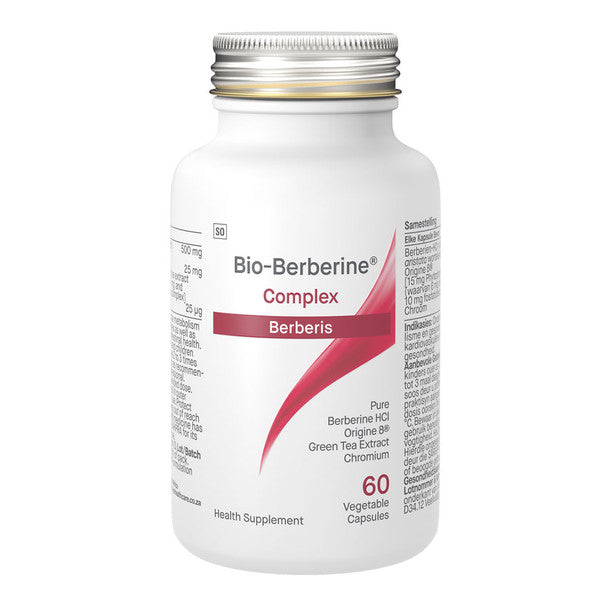 Biomax Bio-Berberine Complex 500mg 60 Capsules, front of the pack