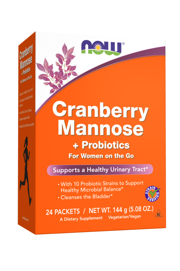 Image of Cranberry Mannose + Probiotics, 24 Packets (24x6g)