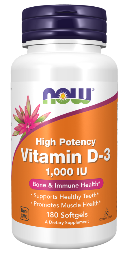 Image of Vitamin D3 1000IU 180sgcaps