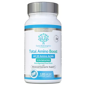 Total Amino Boost 120 Capsules-Swiss Bioenergetics-Matakana Pharmacy