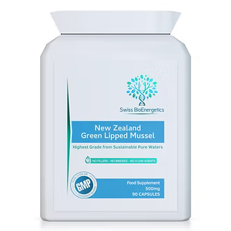 Green Lipped Mussel 90 Capsules-Swiss Bioenergetics-Matakana Pharmacy