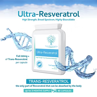 Ultra Resveratrol 90 Capsules-Swiss Bioenergetics-Matakana Pharmacy