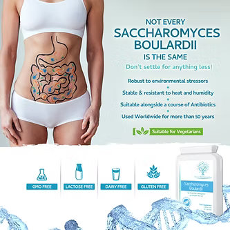 Saccharomyces Boulardii 90 Capsules-Swiss Bioenergetics-Matakana Pharmacy