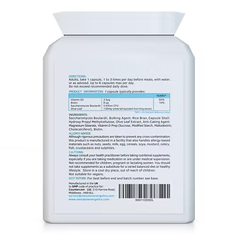 Saccharomyces Boulardii 90 Capsules-Swiss Bioenergetics-Matakana Pharmacy