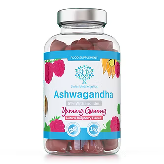Ashwagandha Gummies 60 capsules-Swiss Bioenergetics-Matakana Pharmacy