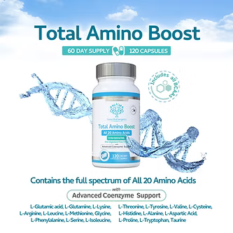 Total Amino Boost 120 Capsules-Swiss Bioenergetics-Matakana Pharmacy