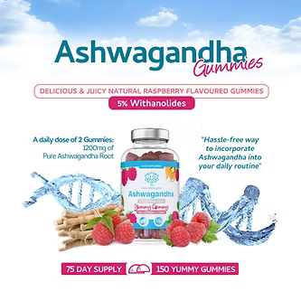 Ashwagandha Gummies 60 capsules-Swiss Bioenergetics-Matakana Pharmacy
