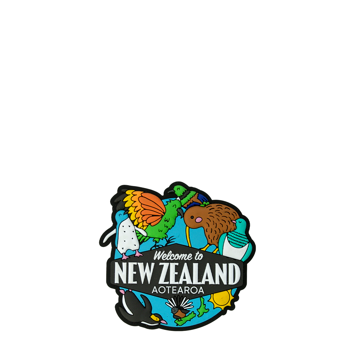 Silicone New Zealand Magnet OGS