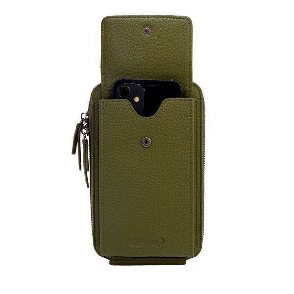 Courtenay Place Bag 20x12cm Olive-Matakana Pharmacy