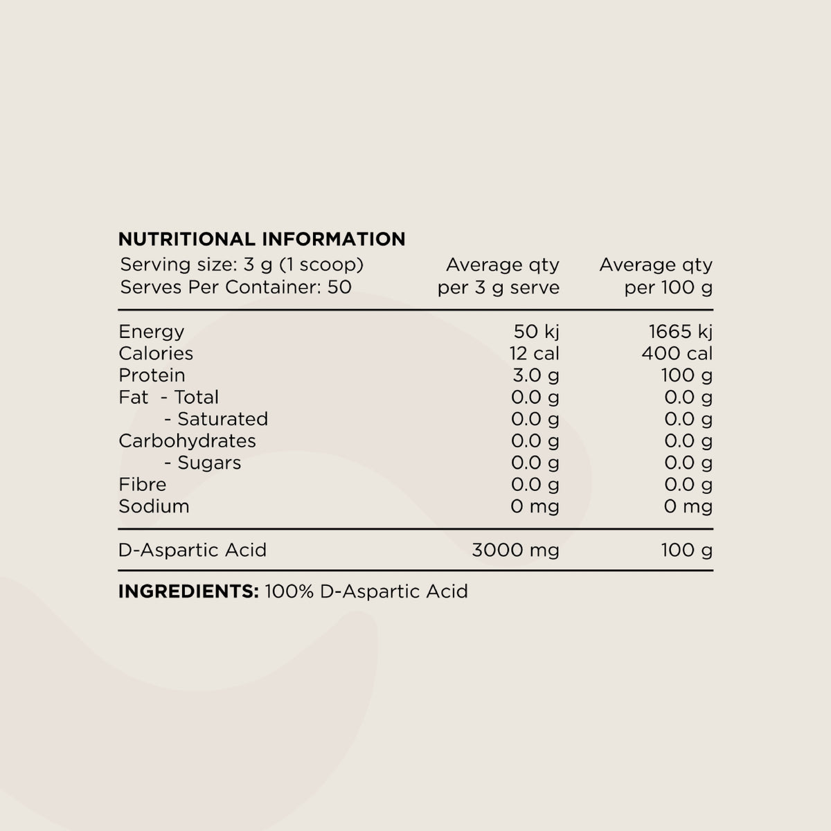 Switch Essentials DAA Unflavoured Powder 150g-Switch Nutrition-Matakana Pharmacy