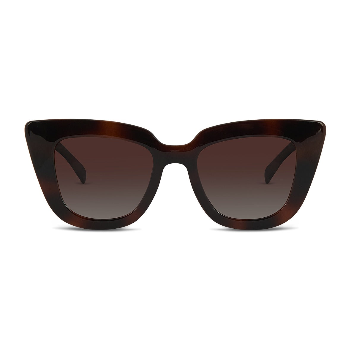 Wollumbin Daydream women's sunglasses, coconut frame with brown polarised lens, front