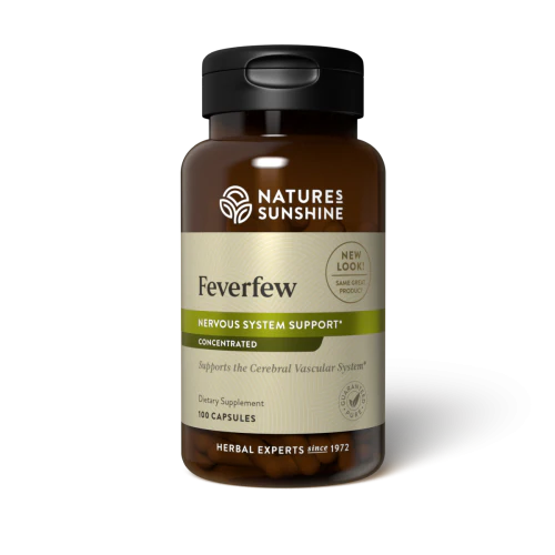 Feverfew 100 Capsules-Matakana Pharmacy